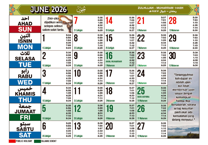 Indonesia's Hijri Calendars