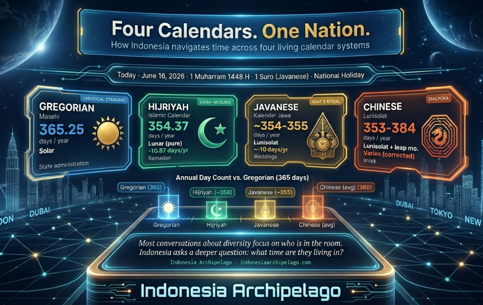 Indonesia’s Four Calendars and What They Reveal About Real Social Diversity